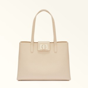 Totes Furla 1927 γυναικεια κρέμα | 8372-NMBZX