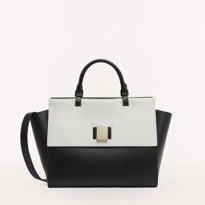 Totes Furla EMMA γυναικεια μαυρα | 8413-PRMDG