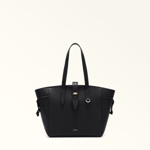 Totes Furla NET γυναικεια μαυρα | 5061-OMKGN