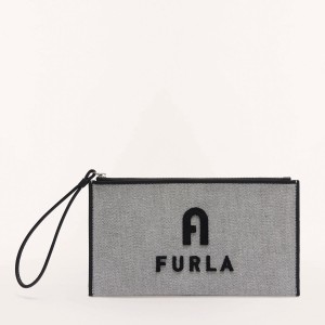 pouches Furla OPPORTUNITY γυναικεια μαυρα | 1832-NHGWC