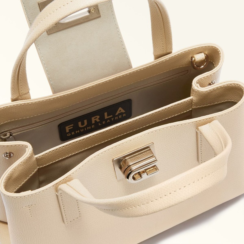 Totes Furla 1927 γυναικεια κρέμα | 5834-BAEWJ