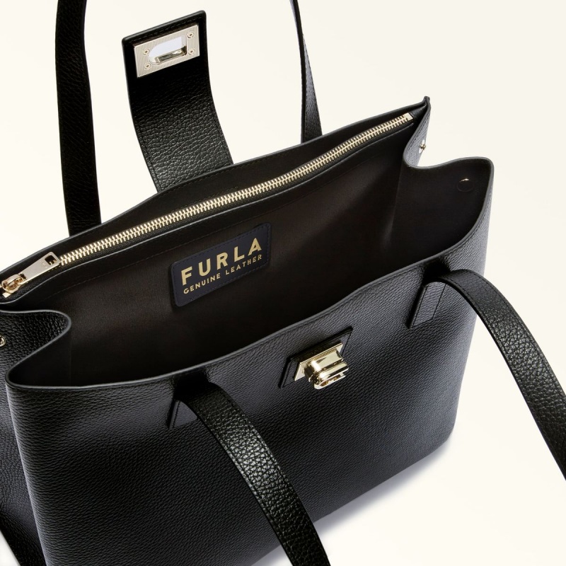 Totes Furla 1927 γυναικεια μαυρα | 8039-MGPEY