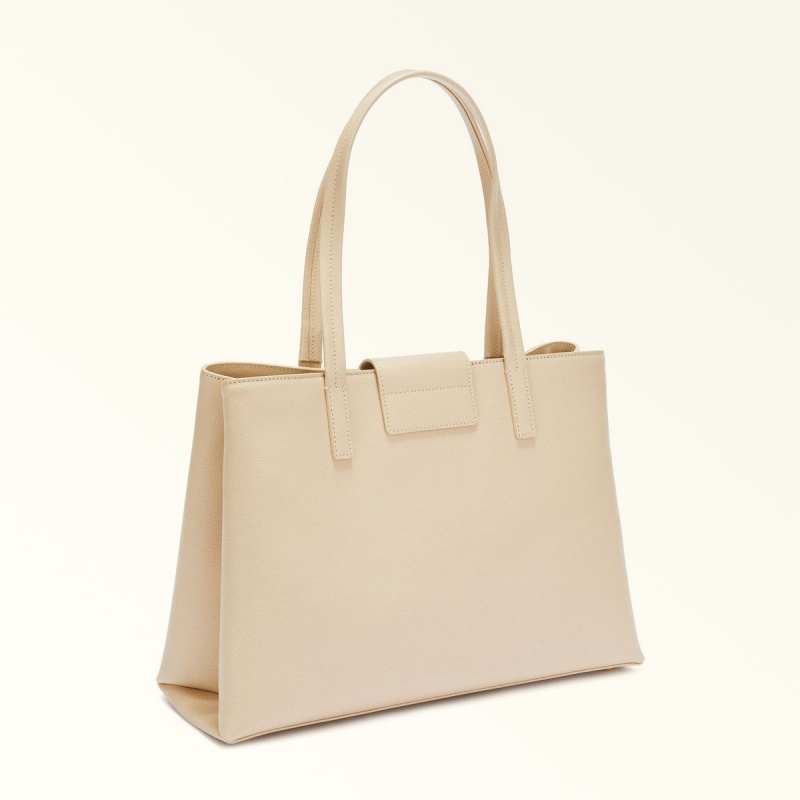 Totes Furla 1927 γυναικεια κρέμα | 8372-NMBZX