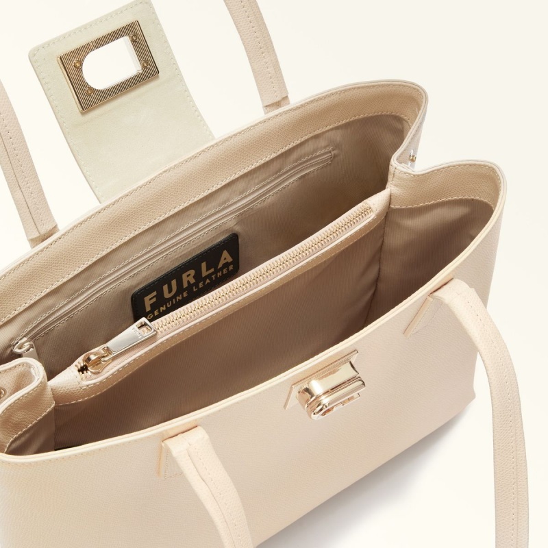 Totes Furla 1927 γυναικεια κρέμα | 8372-NMBZX