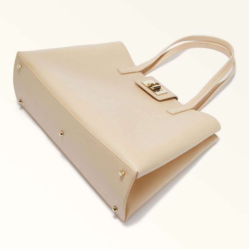 Totes Furla 1927 γυναικεια κρέμα | 8372-NMBZX