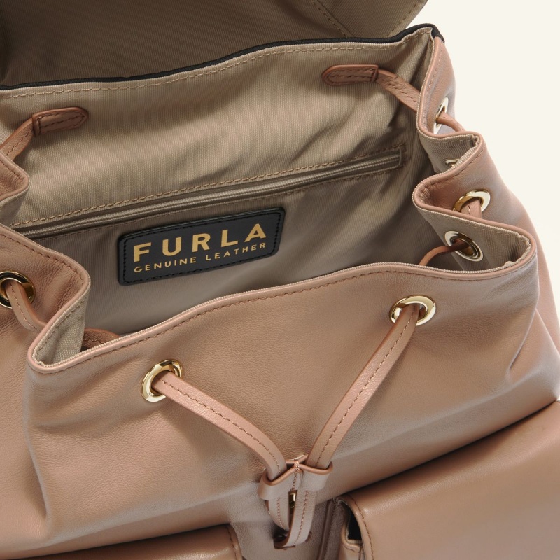 Totes Furla FLOW γυναικεια καφε | 0631-HLIXK