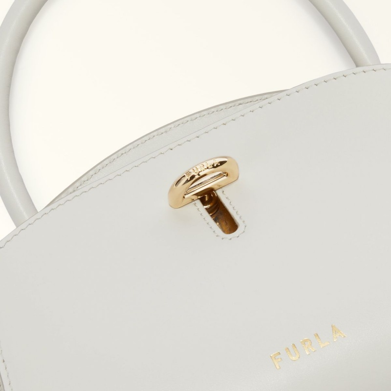 Totes Furla GENESI γυναικεια ασπρα | 8902-TQPLE