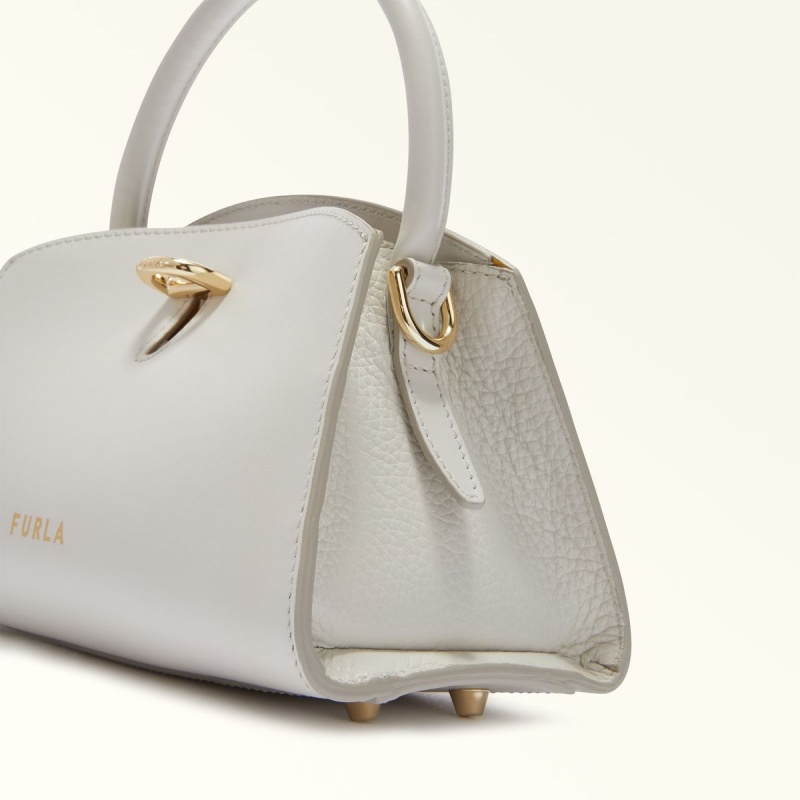 Totes Furla GENESI γυναικεια ασπρα | 8902-TQPLE