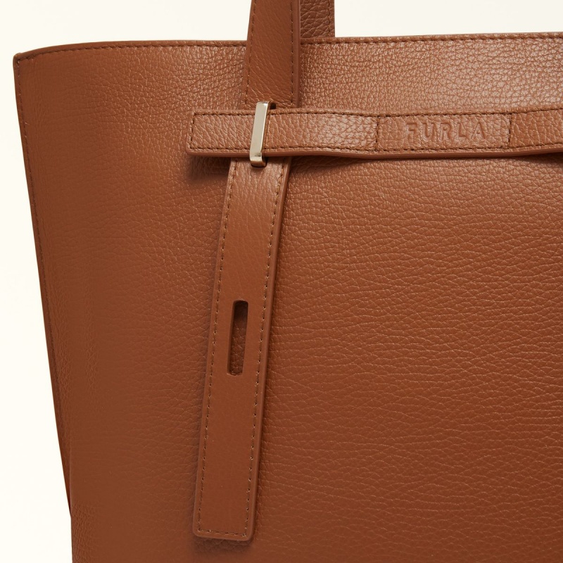 Totes Furla GIOVE γυναικεια καφε | 3472-XIHVT