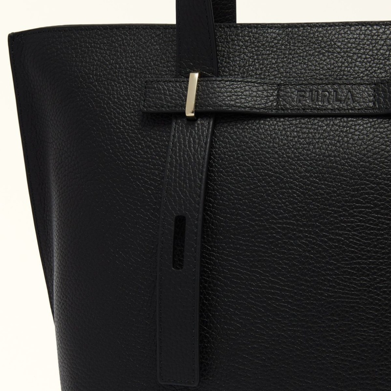 Totes Furla GIOVE γυναικεια μαυρα | 4586-STEWA