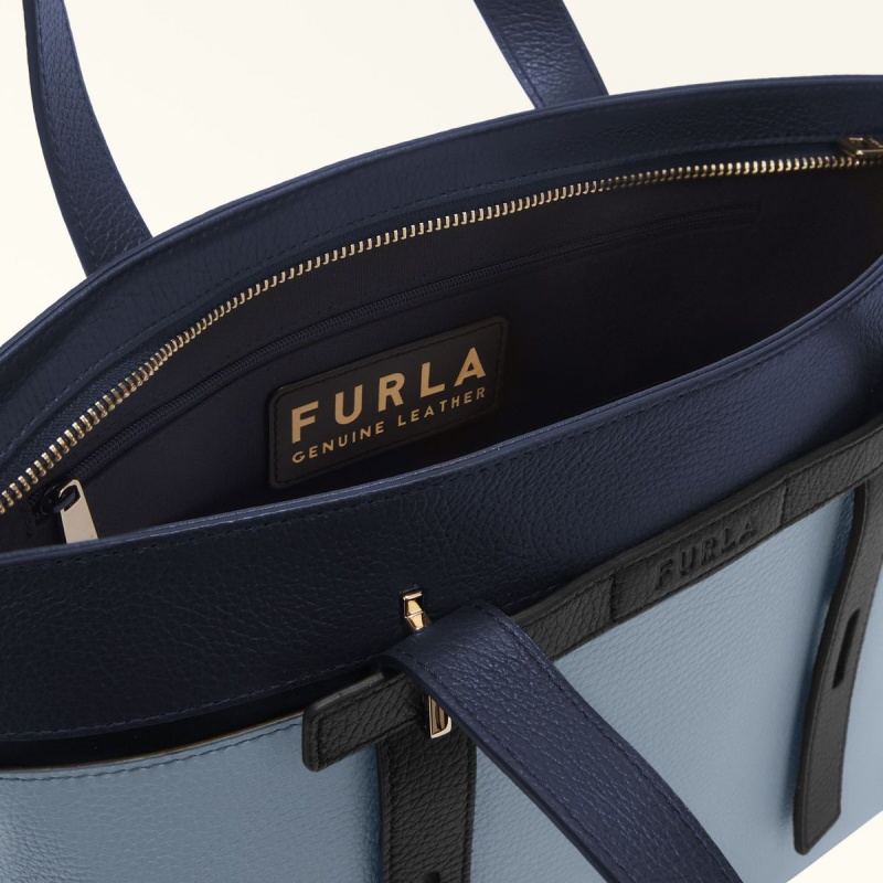 Totes Furla GIOVE γυναικεια μαυρα Πλατίνα | 5490-YADHO