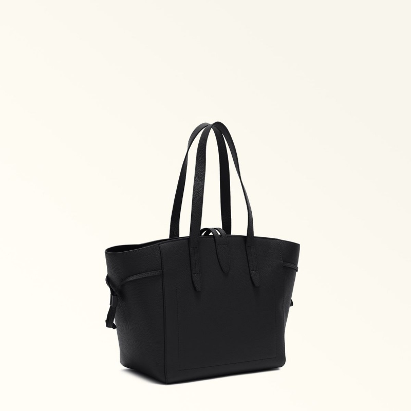 Totes Furla NET γυναικεια μαυρα | 5061-OMKGN