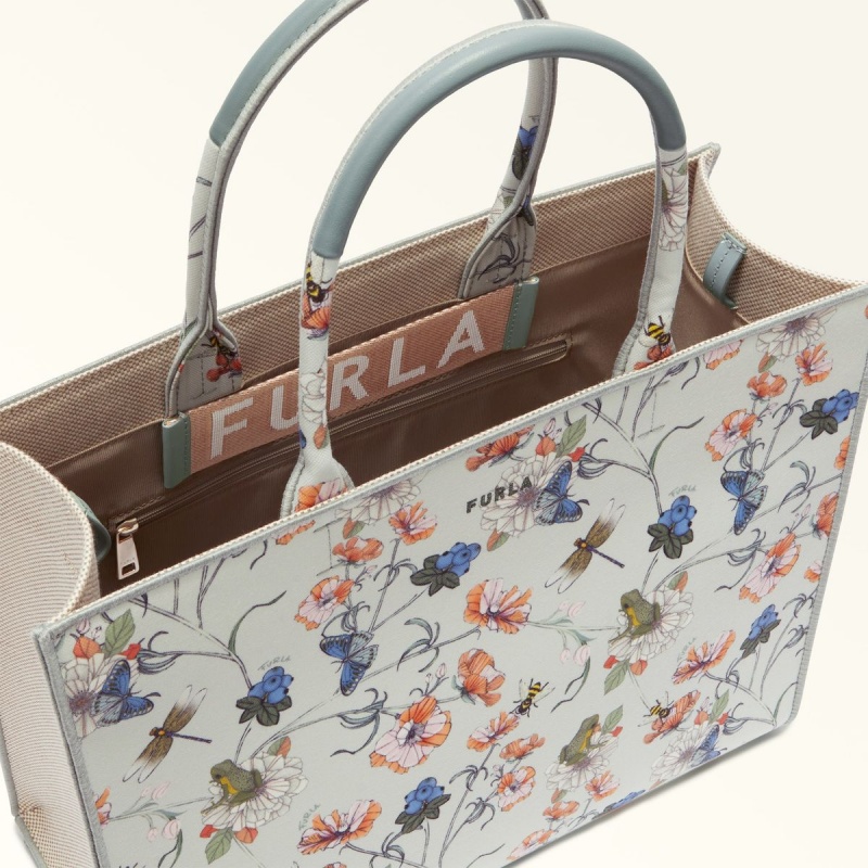 Totes Furla OPPORTUNITY γυναικεια με λουλουδια | 2390-BCNHQ