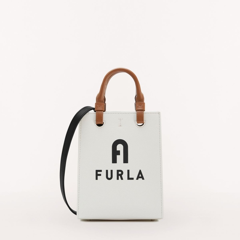 Totes Furla VARSITY STYLE γυναικεια μαυρα | 6749-QDVSF