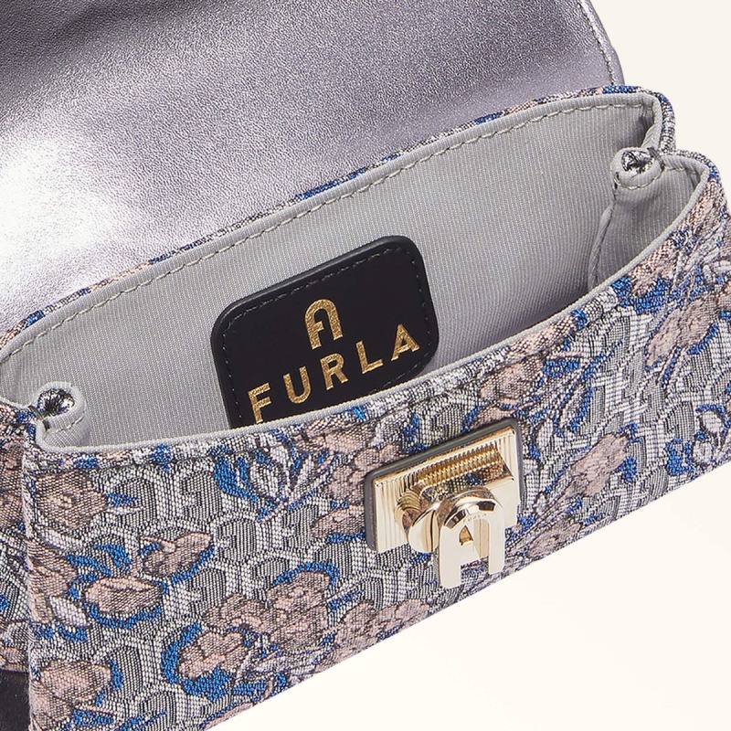 Μίνι Τσάντες Furla 1927 γυναικεια ασημι | 4760-UHVSE