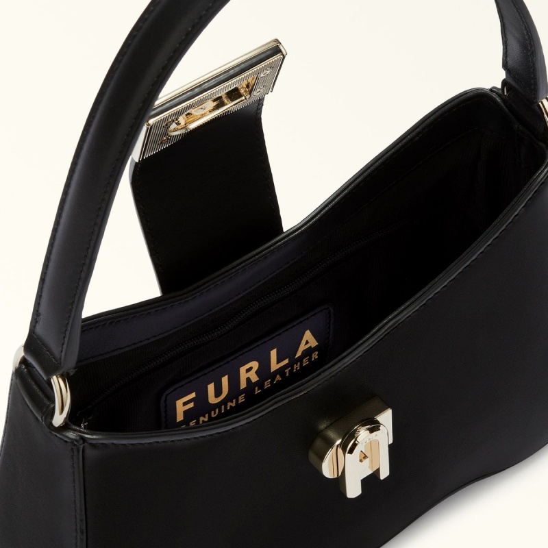 τσάντεσ ώμου Furla 1927 γυναικεια μαυρα | 4893-RFGYH