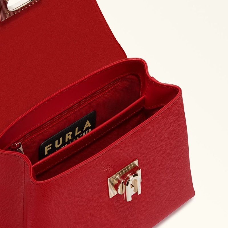 Τσαντα Χειροσ Furla 1927 γυναικεια κοκκινα | 8974-JMAYV