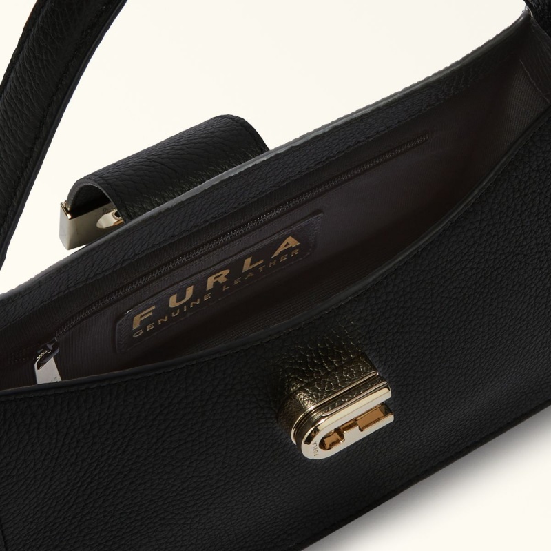 τσάντεσ ώμου Furla 1927 γυναικεια μαυρα | 9276-WPHGO