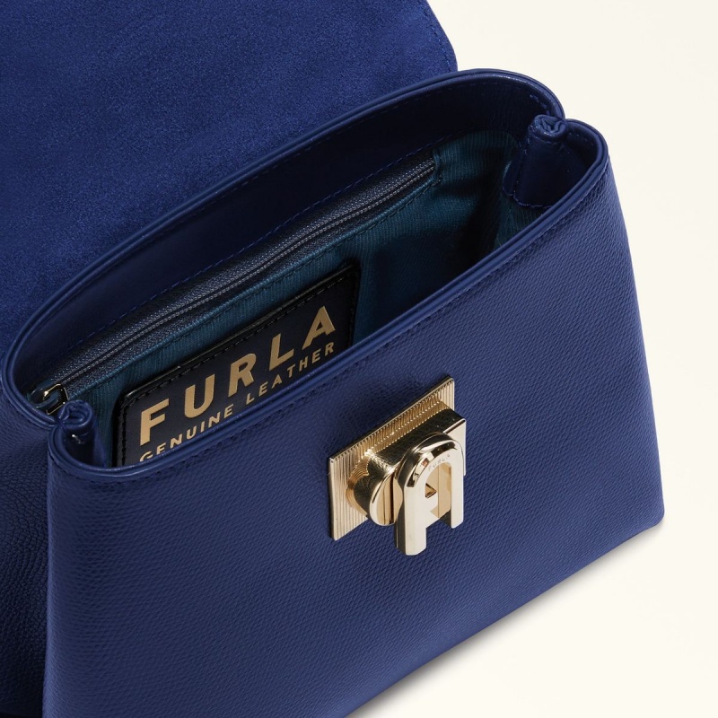 Τσαντα Χειροσ Furla 1927 γυναικεια σκουρο μπλε | 3109-KJLSO