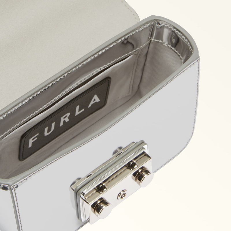 τσάντεσ χιαστί Furla METROPOLIS γυναικεια ασημι | 3751-FGRZE