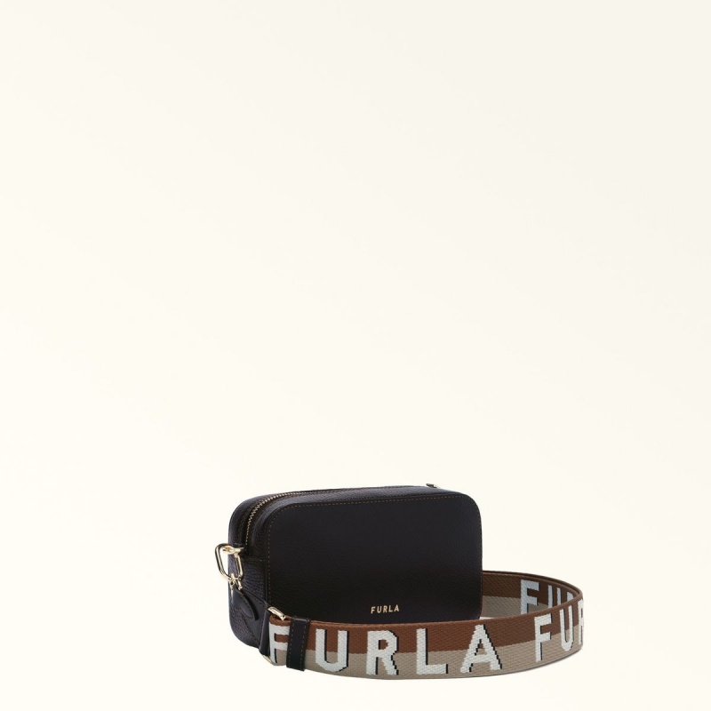 τσάντεσ χιαστί Furla PRIMULA γυναικεια μαυρα | 9831-MFTSX