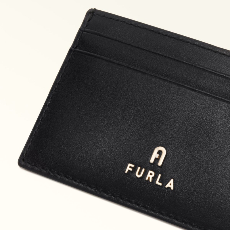 Θηκη για Καρτεσ Furla CAMELIA γυναικεια μαυρα | 4673-KUNIH