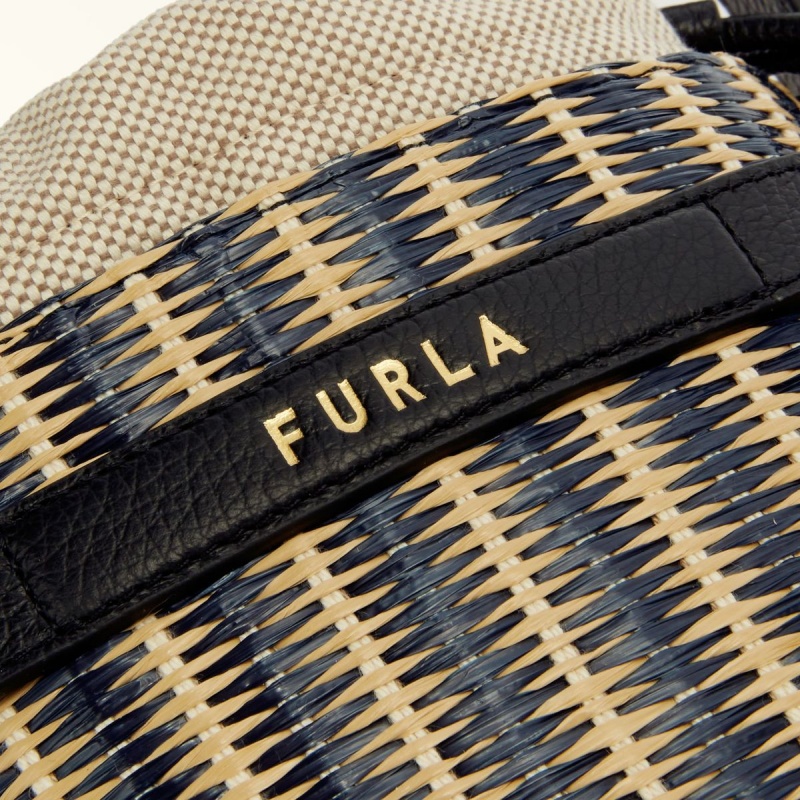 bucket bags Furla GIOVE γυναικεια μαυρα | 7148-WQLJR