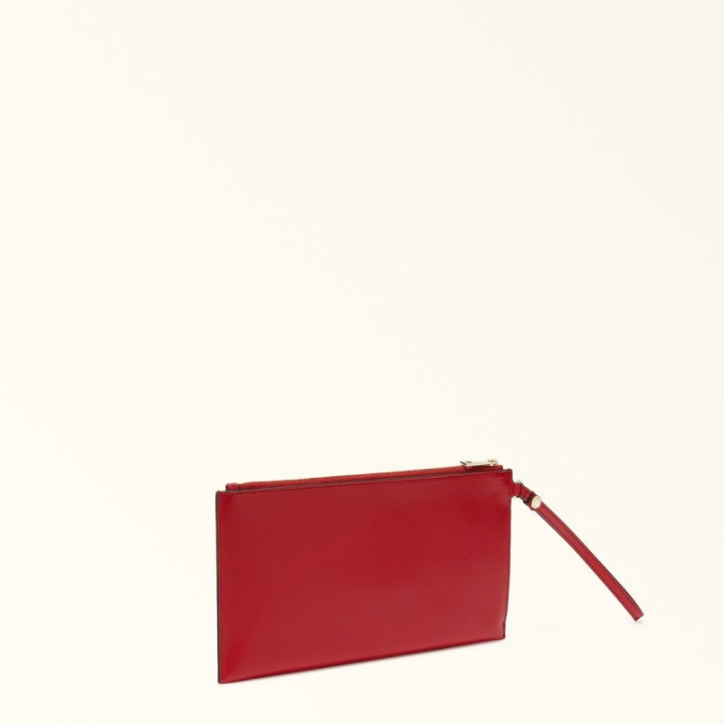 pouches Furla CAMELIA γυναικεια κοκκινα | 2957-GKUNE