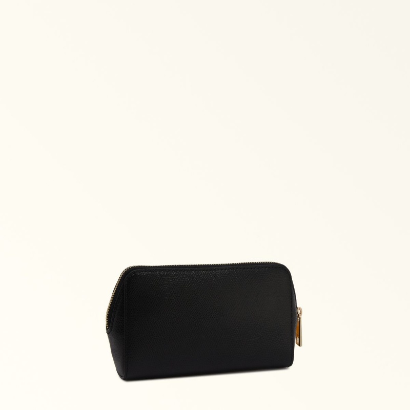 pouches Furla CAMELIA γυναικεια μαυρα | 5631-SDJMO