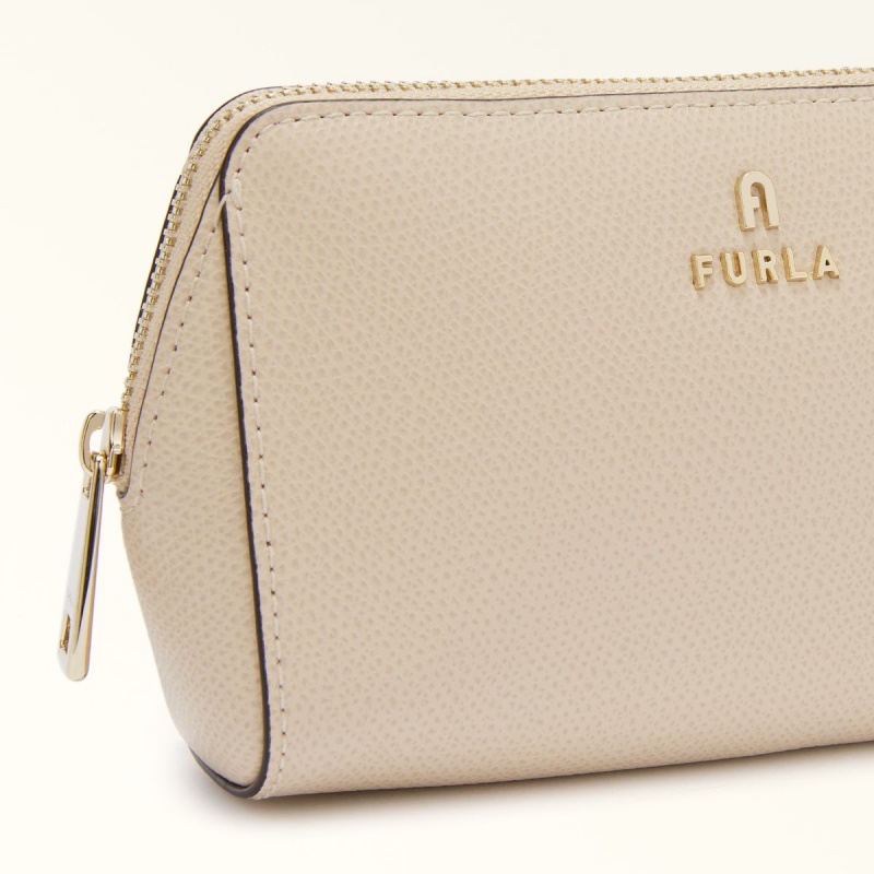 pouches Furla CAMELIA γυναικεια κρέμα | 7123-ESJLF